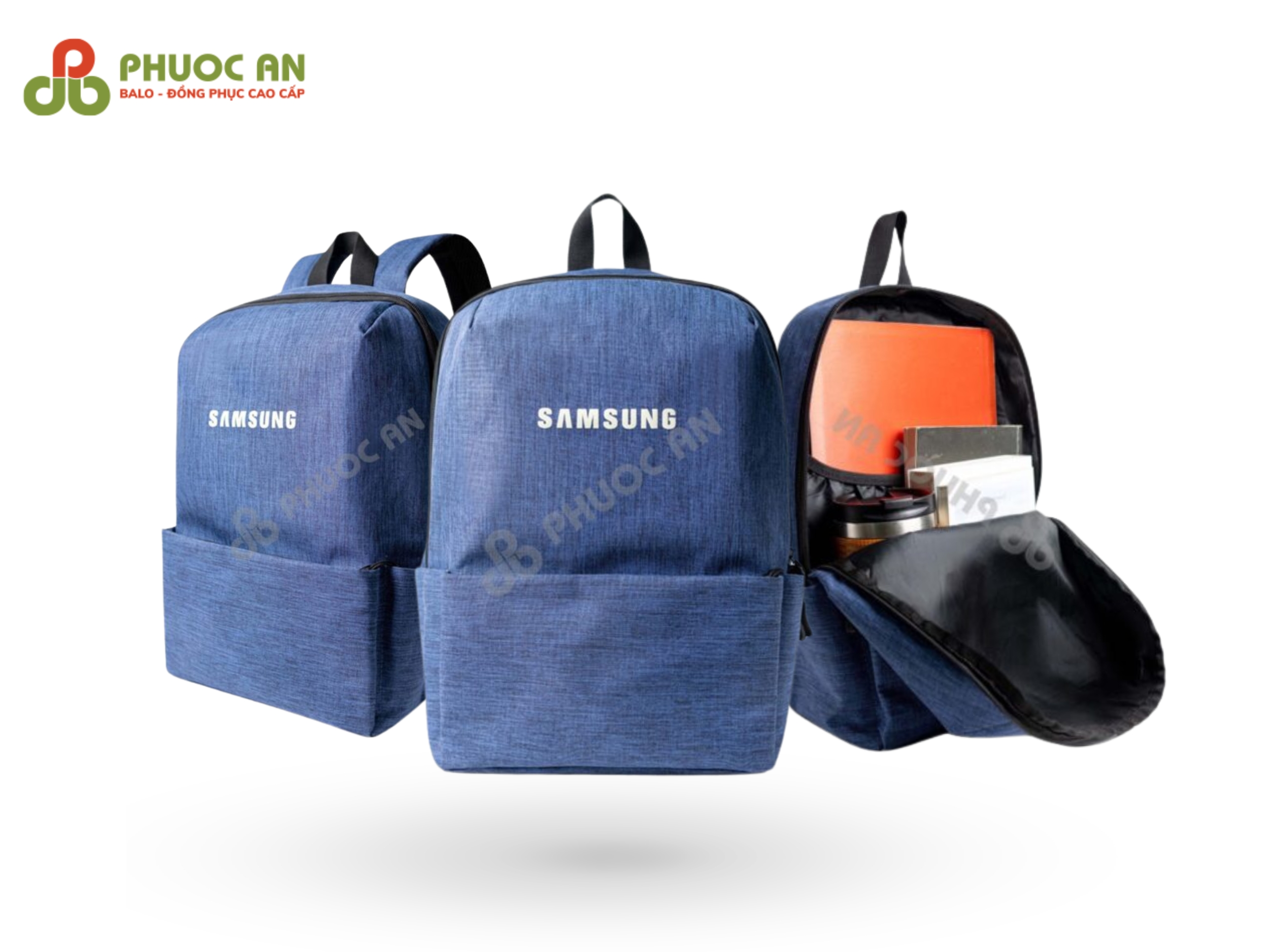 mau-balo-cong-ty-in-logo-thuong-hieu-samsung-do-phuoc-an-thuc-hien