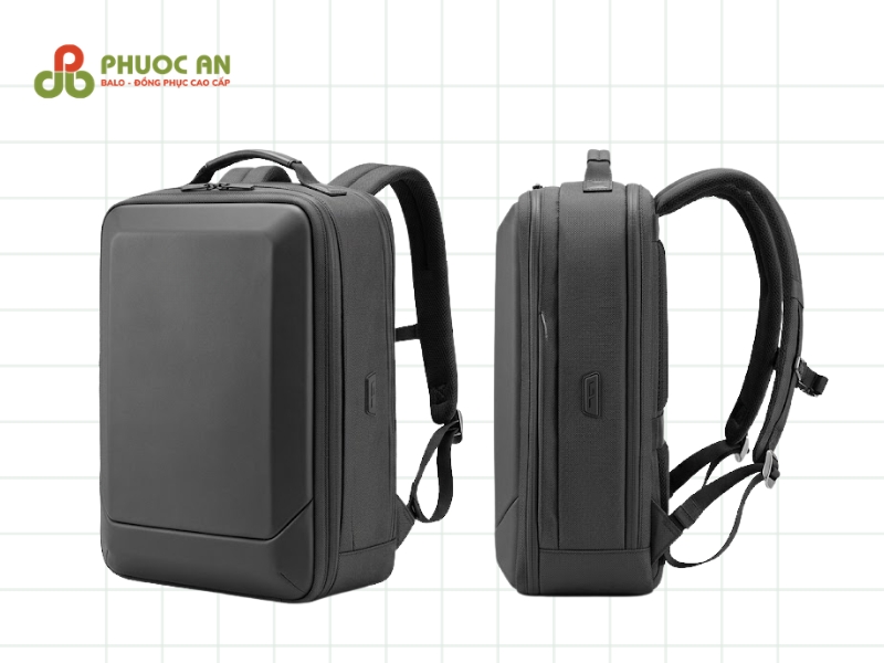 Balo dáng hộp chữ nhật bảo vệ laptop toàn diện