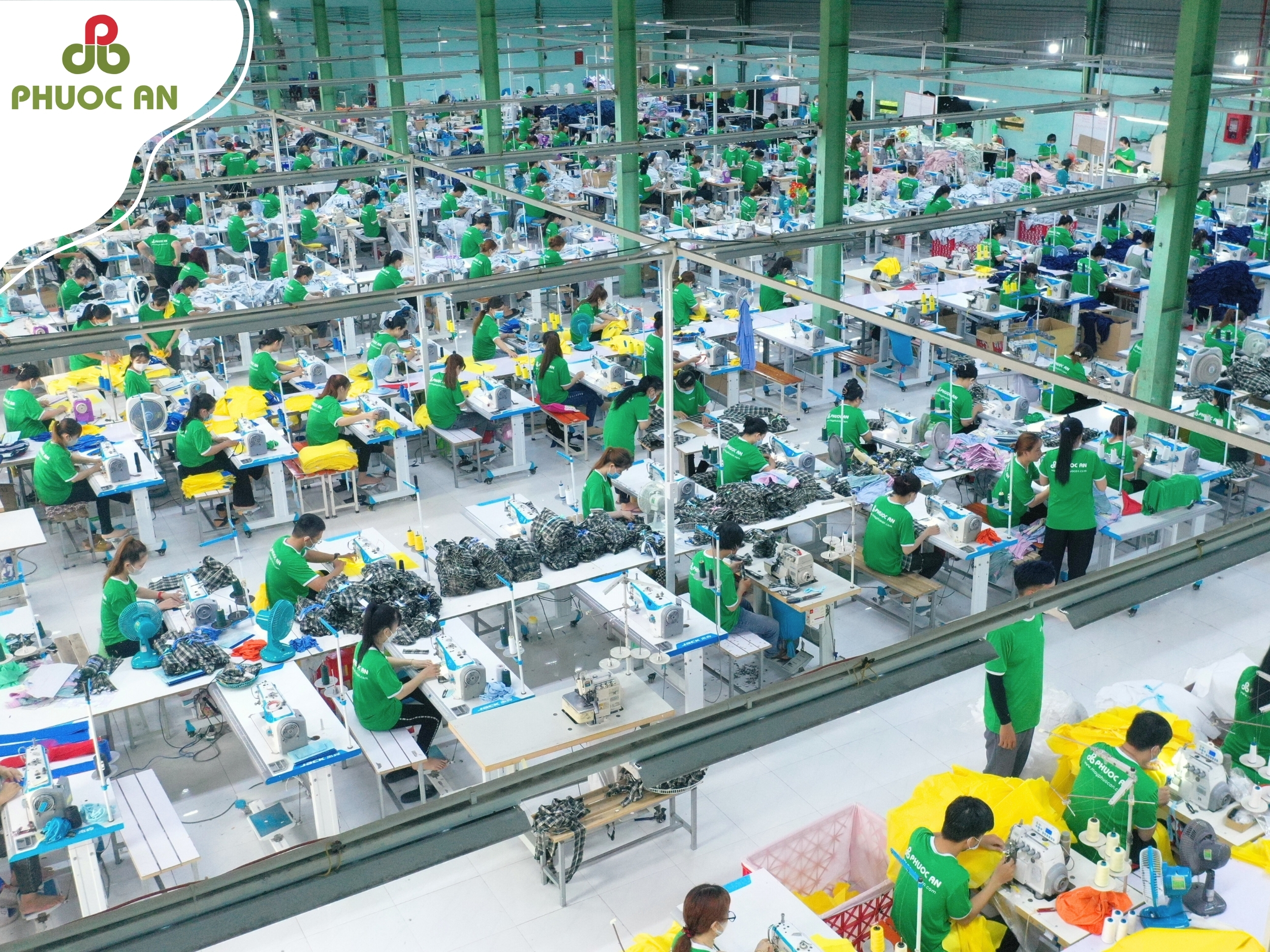 Năng lực sản xuất vượt trội của xưởng may balo công ty ở TPHCM Phước An