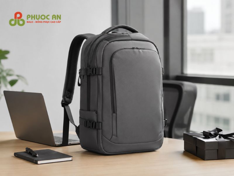 Balo du lịch đa năng thông minh in logo công ty lữ hành