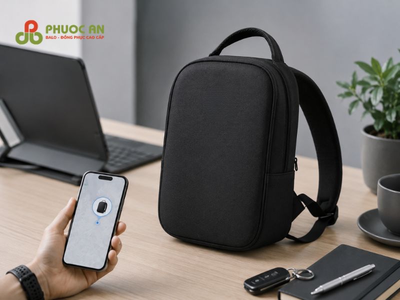 Mẫu balo mini thông minh tích hợp định vị tặng khách VIP