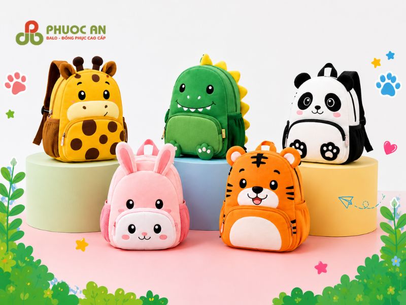 Tiêu chuẩn balo hình thú an toàn khi đặt may số lượng