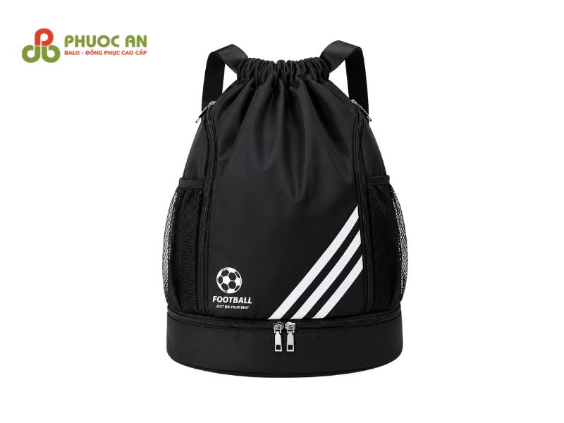 Túi balo đá bóng dạng túi rút nhỏ gọn tiện lợi 2
