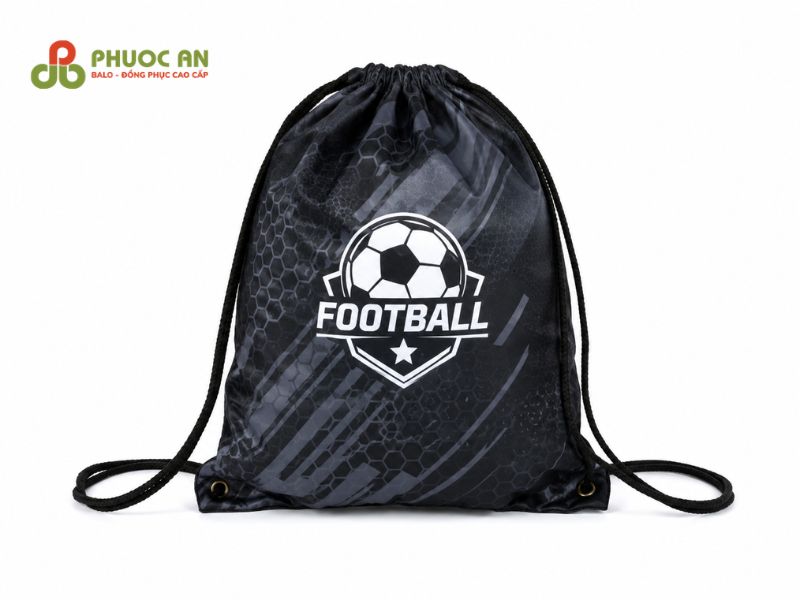 Túi balo đá bóng dạng túi rút nhỏ gọn tiện lợi 3