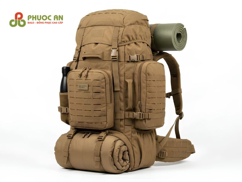 Balo quân sự hành quân dã ngoại bền đẹp, chống nước tốt