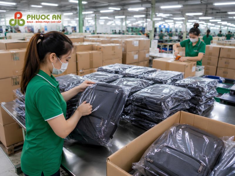 May balo nam giá sỉ ưu đãi cho doanh nghiệp đặt số lượng