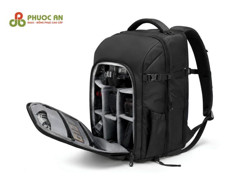 Balo đựng máy ảnh và laptop chuyên dụng cho ekip media