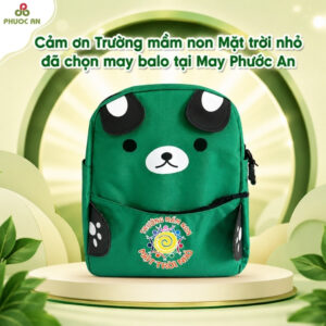 Balo Học Sinh Mầm Non Mặt Trời Nhỏ Đáng Yêu