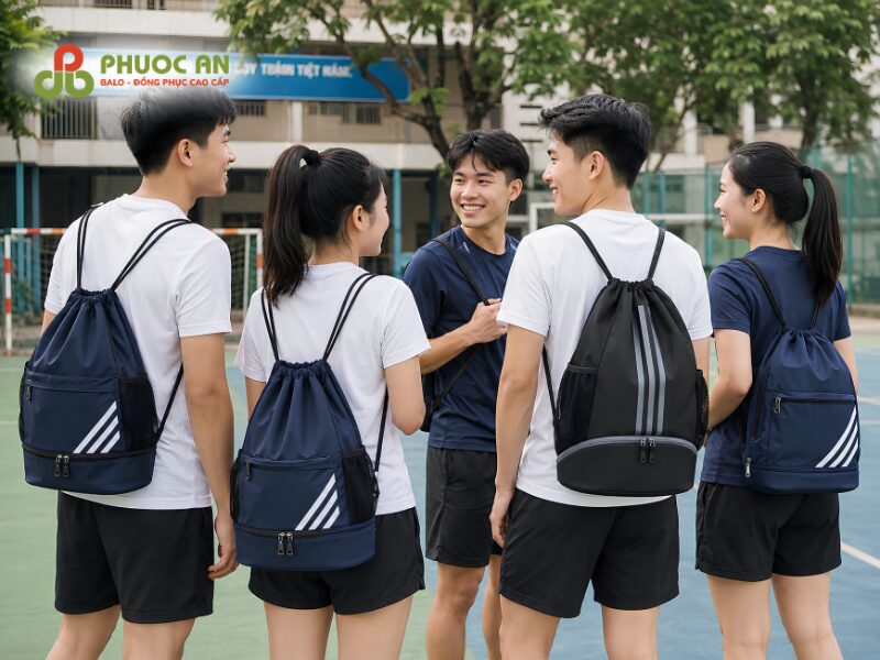Khi nào doanh nghiệp nên chọn balo thể thao dây rút in logo