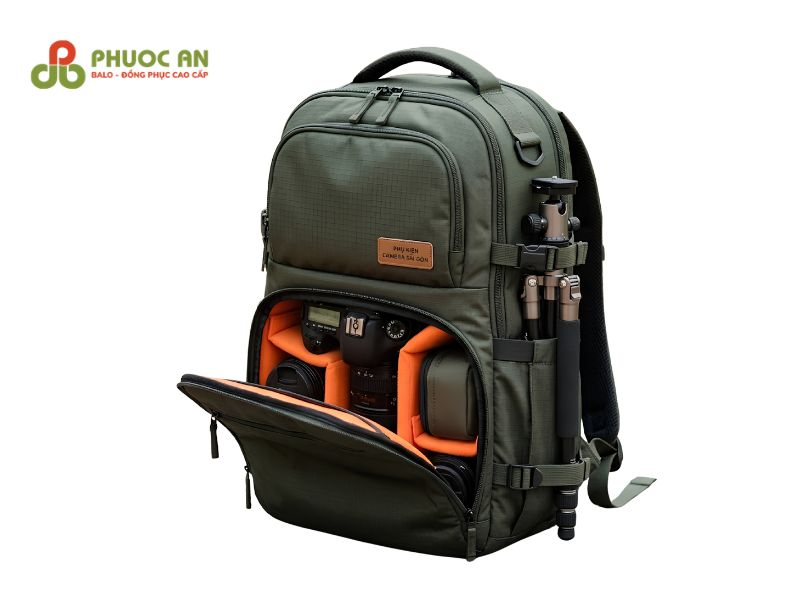 Mẫu balo chống sốc camera vải dù bảo vệ thiết bị an toàn