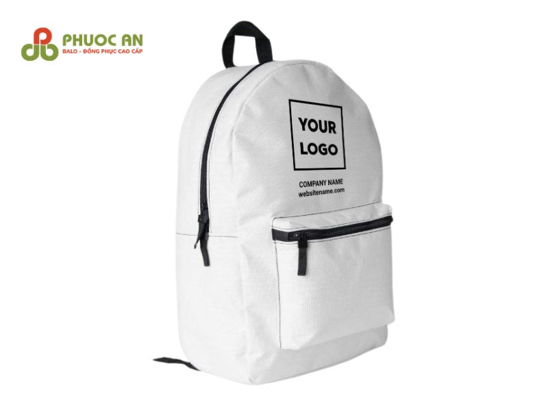 Mẫu balo in logo quảng bá thương hiệu cho doanh nghiệp