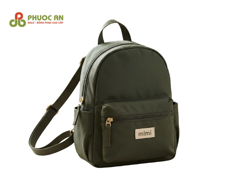 Mẫu balo mini vải dù nhỏ gọn, phù hợp đi chơi hằng ngày