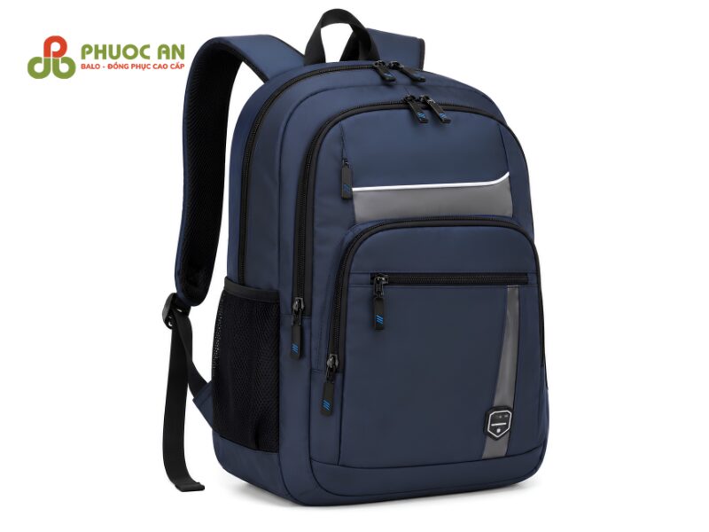 Mẫu balo polyester học sinh nhẹ, bền và nhiều ngăn tiện lợi