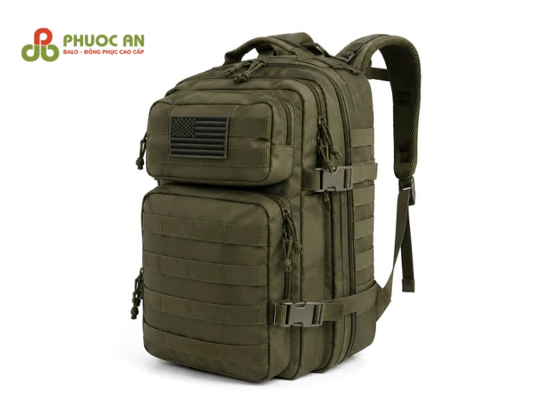 Mẫu balo quân sự tactical vải dù bền chắc, chịu lực tốt