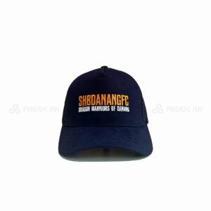 Nón vải phối lưới in logo SHBDANANGFC