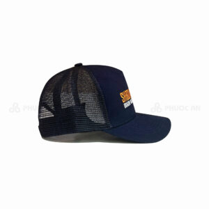 Nón vải phối lưới in logo SHBDANANGFC