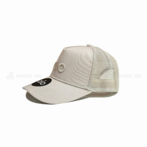 Nón vải phối lưới in logo thương hiệu Alo