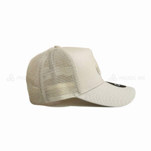 Nón vải phối lưới in logo thương hiệu Alo