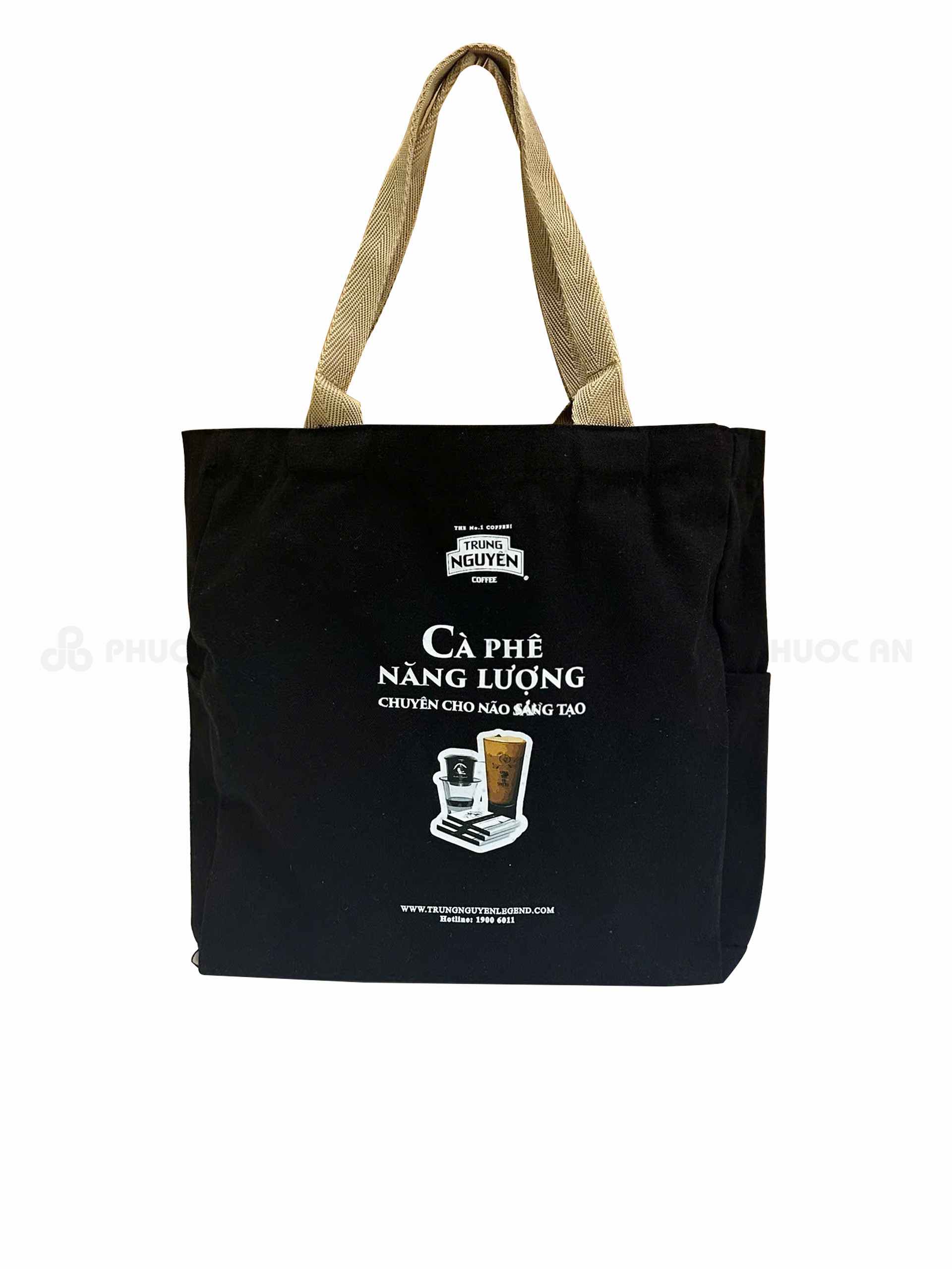 Túi canvas quảng cáo Trung Nguyên Legend