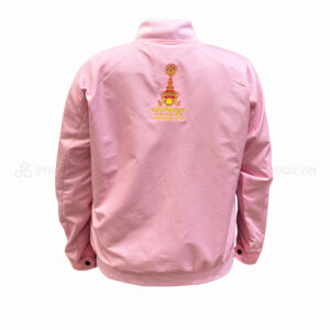 Áo Khoác Đồng Phục Màu Hồng Pastel