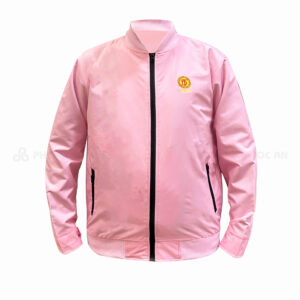 Áo Khoác Đồng Phục Màu Hồng Pastel