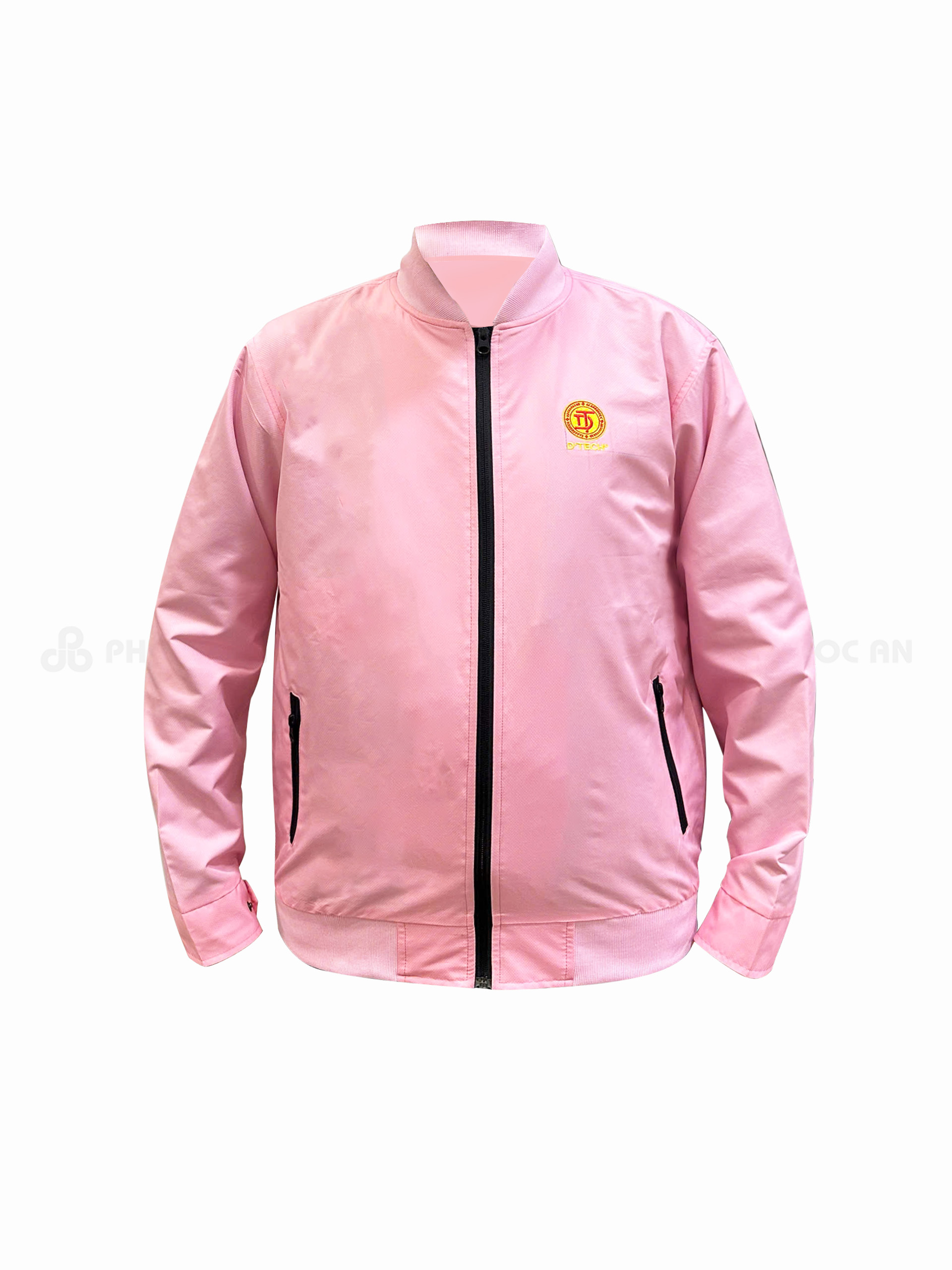 Áo Khoác Đồng Phục Màu Hồng Pastel