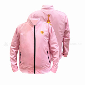 Áo Khoác Đồng Phục Màu Hồng Pastel