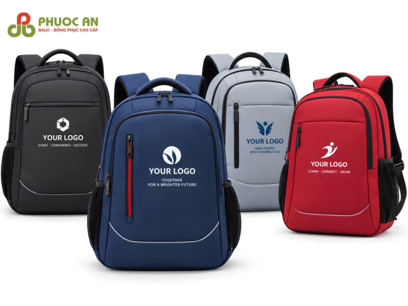 Balo Oxford doanh nghiệp in logo làm đồng phục công ty