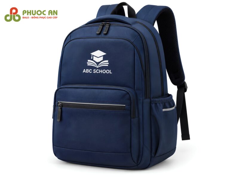 Balo Oxford học sinh sinh viên bền nhẹ, nhiều ngăn tiện dụng