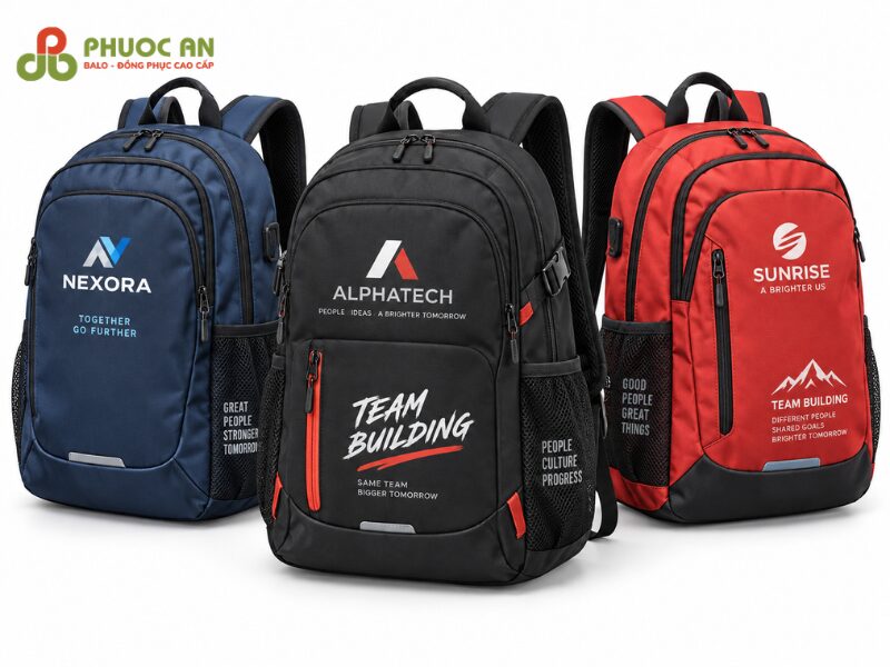 Balo Oxford du lịch team building bền đẹp, tiện dụng nhiều ngăn
