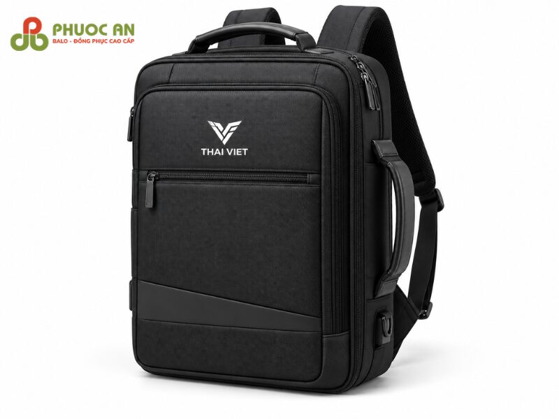Chất liệu vải may giúp mẫu balo xách tay đứng form, bền đẹp