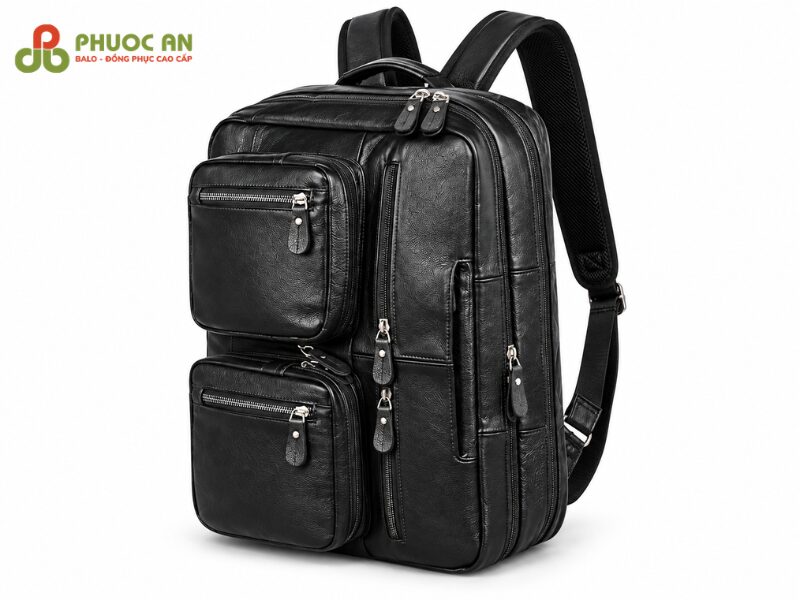 Mẫu balo laptop đa năng phom hộp công sở tiện dụng, đẹp