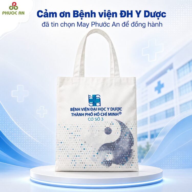 Túi canvas quà tặng Bệnh viện Đại học Y Dược