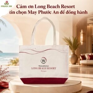 Túi canvas quảng cáo Long Beach Resort Phú Quốc