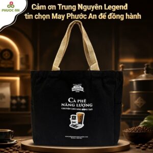 Túi canvas quảng cáo Trung Nguyên Legend