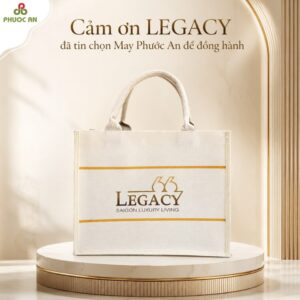 Túi cói quà tặng Legacy Saigon Luxury Living