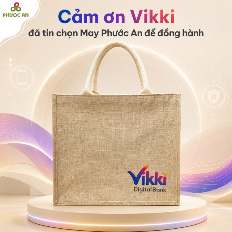 Túi cối quà tặng Vikki Digital Bank