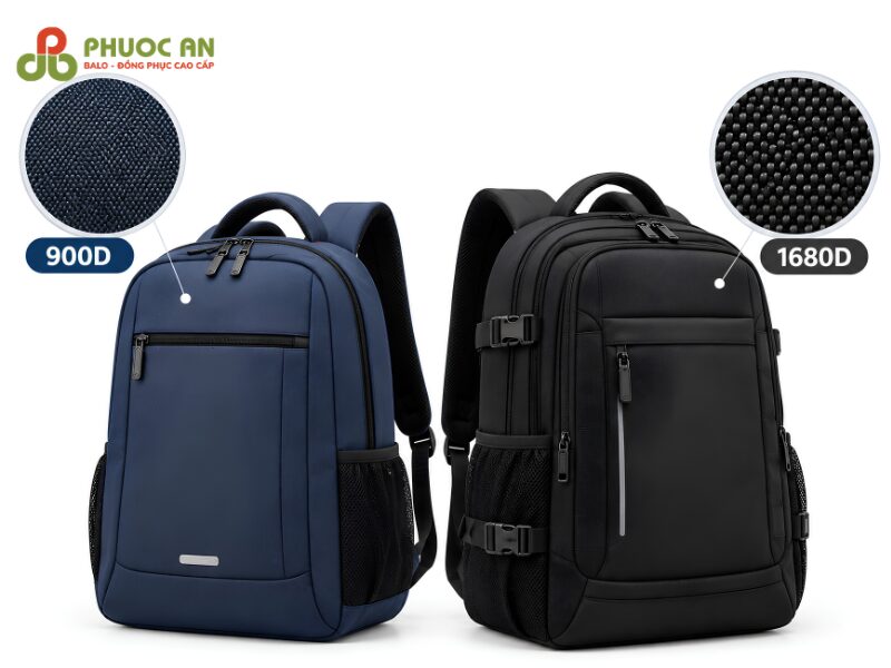 Vải Oxford 900D đến 1680D dày bền, phù hợp balo cao cấp