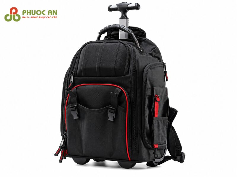 Mẫu balo đựng đồ nghề có bánh xe cho bảo trì nhà xưởng