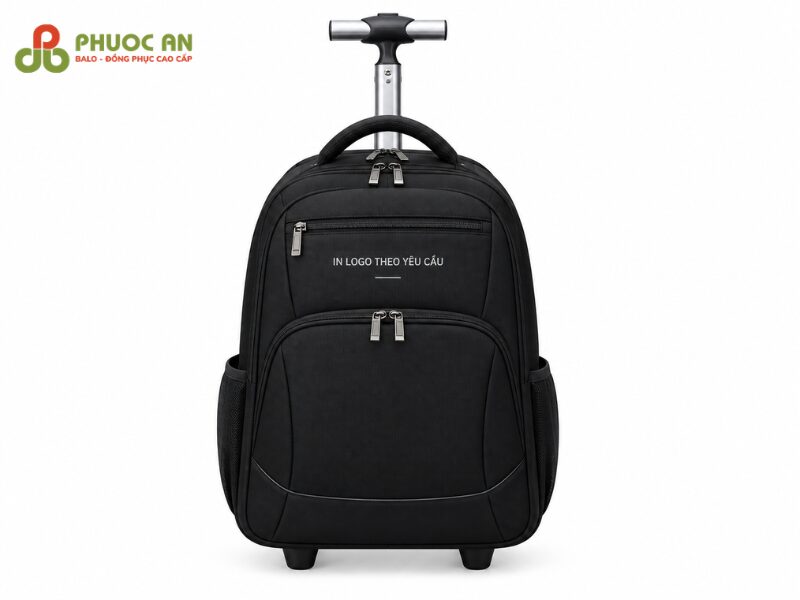Mẫu balo kéo quà tặng doanh nghiệp in logo theo yêu cầu