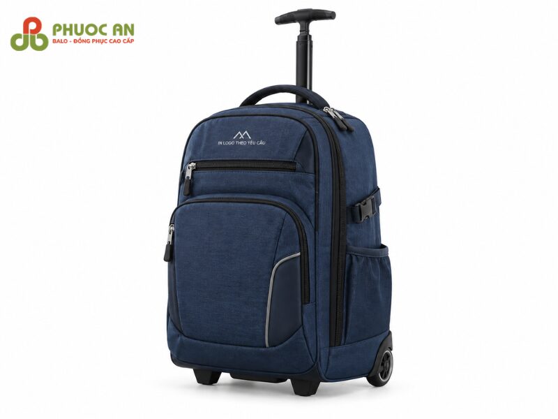Mẫu balo vali kéo du lịch mở rộng 180 độ chuẩn cabin